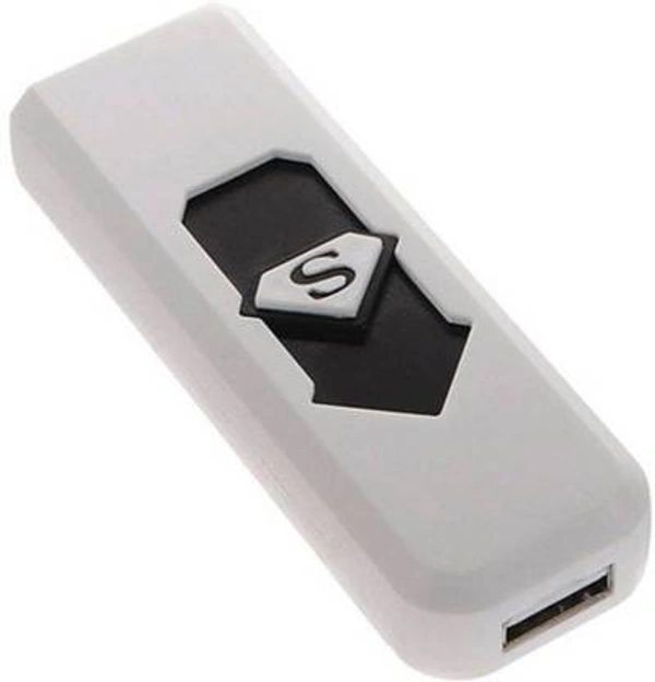 DVTECHÂ® Environmental safe USB Lighter Electronic Windproof Rechargeable Cigarette Lighter (Black)