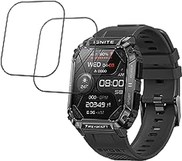 DVTECH® Fire Boltt Combat Screen Protector (Pack of 02)