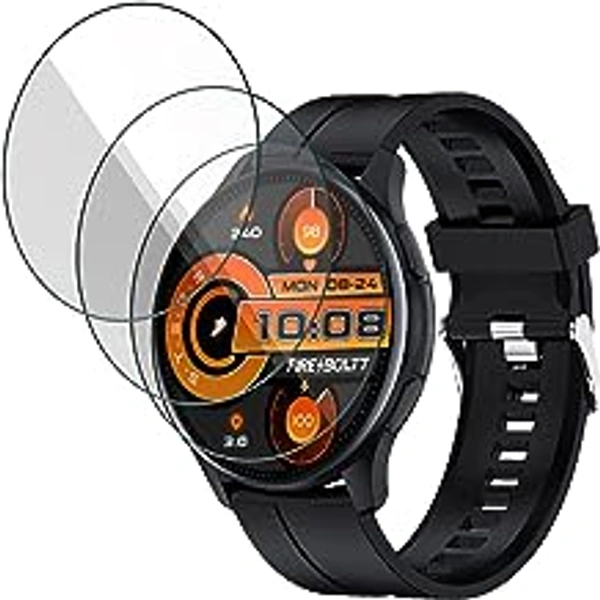 DVTECH® Fire Boltt Invincible Plus Screen Protector (Pack of 02)