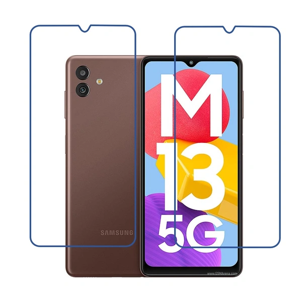 DVTECH® (Pack of 02) 9H Protective Ultra Clear Unbreakable Screen Protector for Samsung Galaxy M13 5G (Not a Tempered glass)
