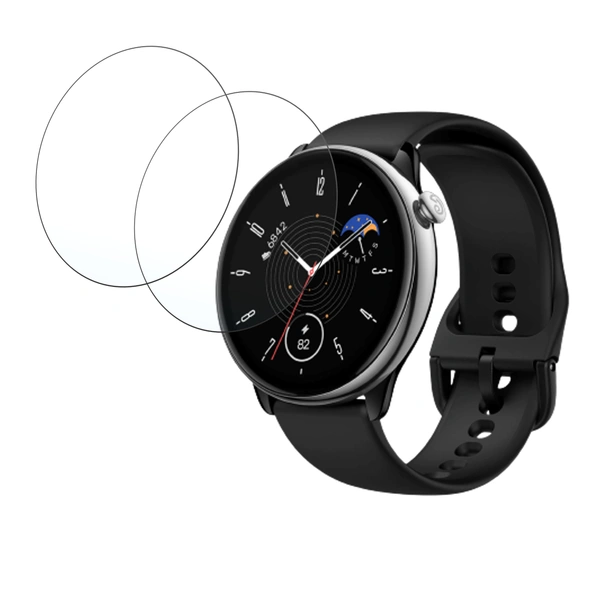DVTECH® (Pack of 02) Screen Protector for  Amazfit GTR Mini(Not a Tempered glass)