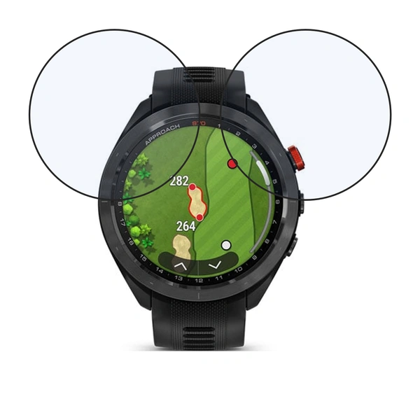 DVTECH® Pack of 02 Screen Protector for Garmin Approach S70  47 mm