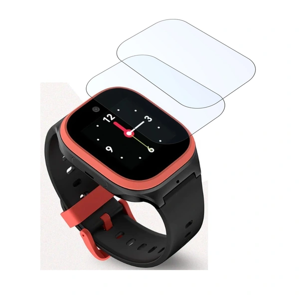 DVTECH® (Pack of 02) Screen Protector for  Noise Scout Kids Smartwatch(Not a Tempered glass)