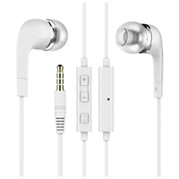 DVTECHÂ® Powerful Bass quality Earphones with Microphones clear sound Noise Isolating In Ear  Headphones, Stereo Ear Lead for Cell phones , Smartphones, Laptop,Tablet (White)
