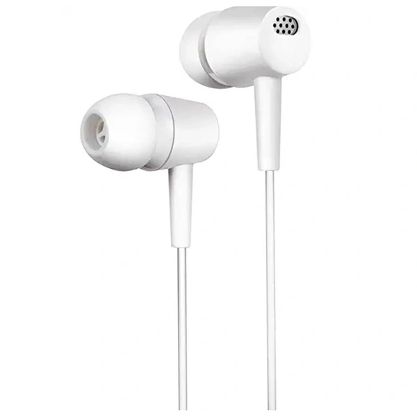 DVTECHÂ® Wired Earphones with Microphones clear sound Noise Isolating In Ear  Headphones, Stereo Ear Lead for Cell phones , Smartphones, Laptop,Tablet (White)