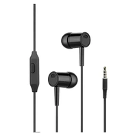 DVTECHÂ® Wired Earphones with Microphones clear sound Noise Isolating In Ear  Headphones, Stereo Ear Lead for Cell phones , Smartphones, Laptop,Tablet (Black)