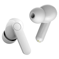DVTECHÂ® Wireless Bluetooth Earbuds Headset Bluetooth Headset  (White, True Wireless)