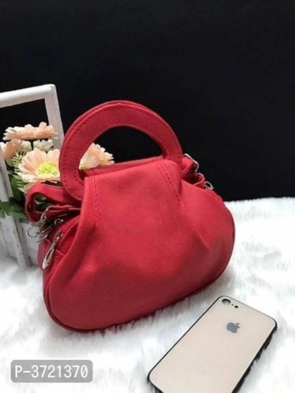 Elegant PU Handbag Cum Sling Bag For Women