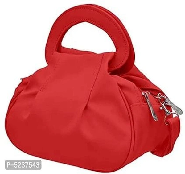 Elegant PU Handbag Cum Sling Bag For Women