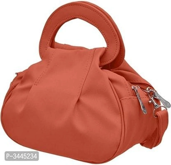 Elegant PU Handbag Cum Sling Bag For Women