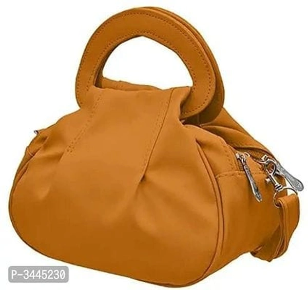 Elegant PU Handbag Cum Sling Bag For Women
