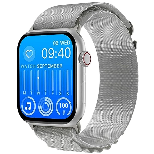 Fire-Boltt Newly Launched Vogue Large 2.05" Display Smart Watch, Always On Display, Wireless Charging