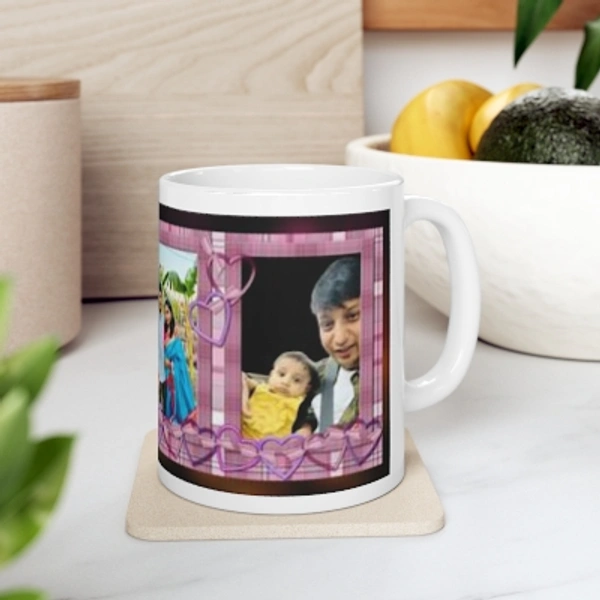 Gift for Father Customized/Personalized Photo Print on Coffee Mug