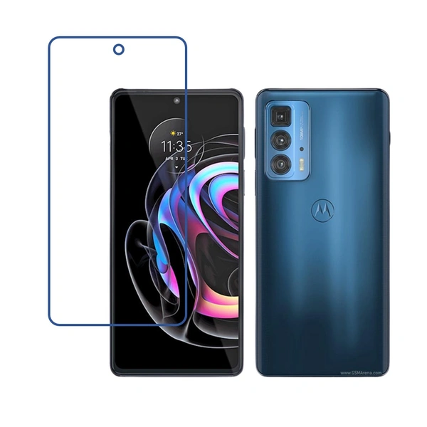 Motorola Edge 20 Pro 9H Crystal Clear Screen Protector (Flexible and unbreakable)