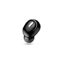 Nano Earbuds for Calls & Music with Mic (Black)