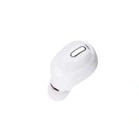 Nano Earbuds for Calls & Music with Mic (White)