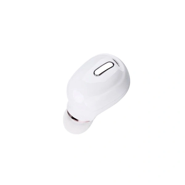 Nano Earbuds for Calls & Music with Mic (White)