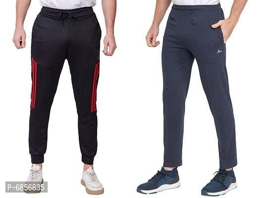 Alfa Active Men's Track Pant Pack of 2 Combo | Slim Fit Track Pants with 2  Pockets : Amazon.in: Clothing & Accessories