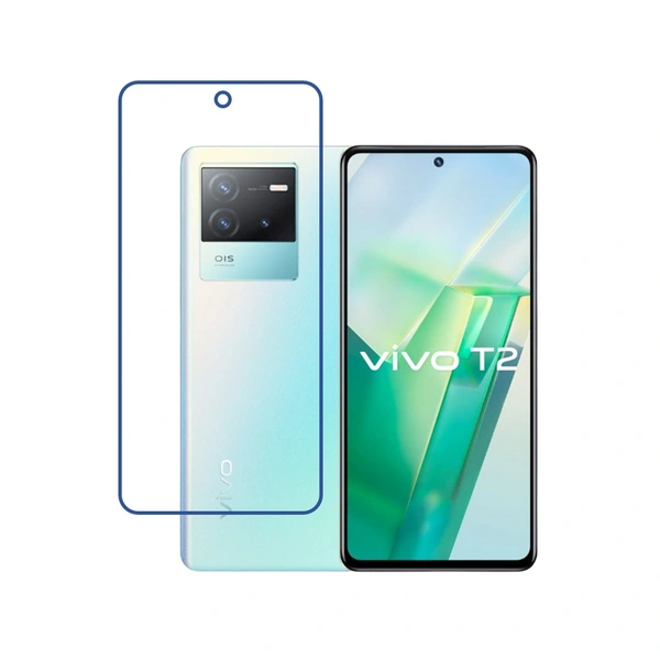 vivo T2 9H Crystal Clear Screen Protector (Flexible and unbreakable)