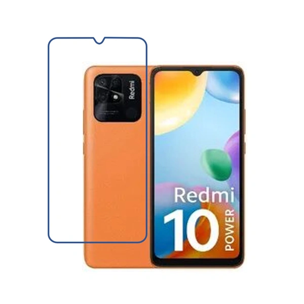 Xiaomi Redmi 10 Power 9H Crystal Clear Screen Protector (Flexible and unbreakable)