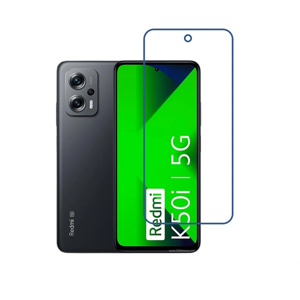 Xiaomi Redmi K50i 9H Crystal Clear Screen Protector (Flexible and unbreakable)
