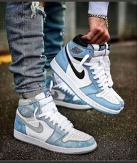 JORDANS RETRO 1 - Periwinkle, 8