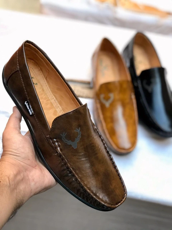 ALLEN SOLLY LOAFERS - Brown, 6