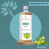Amla Juice - Rich in Antioxidants - Supports Immune system - Combination of Amla -Herbal Supplements - 1 Litre (Pack Of 1)