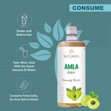 Amla Juice - Rich in Antioxidants - Supports Immune system - Combination of Amla -Herbal Supplements - 1 Litre (Pack Of 1)