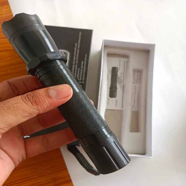 Self Defence 1840 Volt Electric Shock Gun - Black