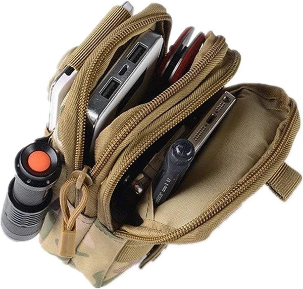 Army Style West Bag  - Brown