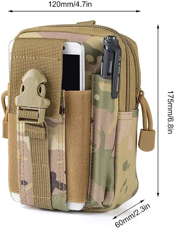 Army Style West Bag  - Brown