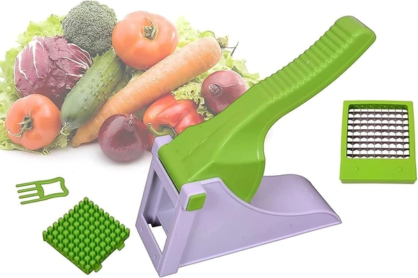 Super Fast Best Vegetable Cutter - Green