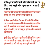 Narbdeshvar Mahadev JalaAbhishek Shivling (24×7) - Gold