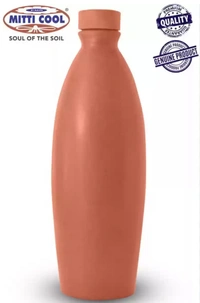 Mitti Cool Water Bottles/ अपने देश की मिट्टी - Brown