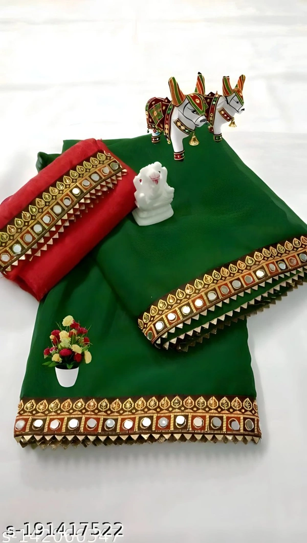 Upstyle  MAHARANI SAREE - Jewel