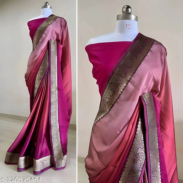 upstyle best selling trending silk saree  - Free size