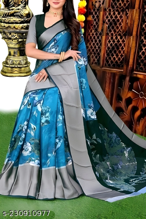 Name:Myra Graceful Sarees Saree Fabric: Chiffon - Free size