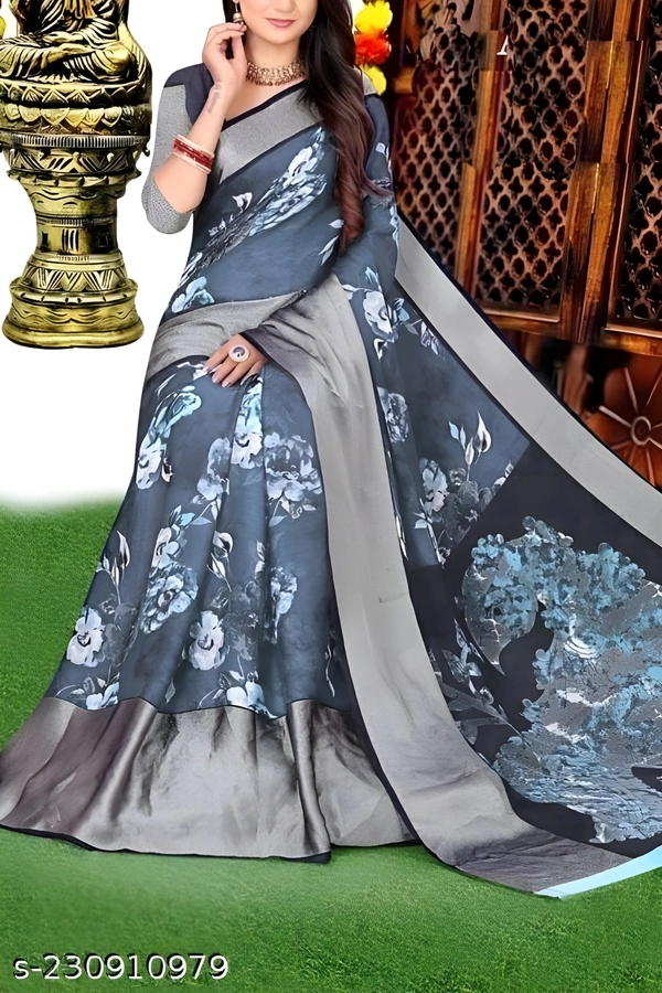 Name:Myra Graceful Sarees Saree Fabric: Chiffon - Free size