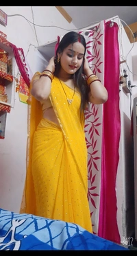 Upstyle  Beautiful Designer Chiffon Sarees - Free Size