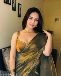 Golden Silk Party Wear Saree for Women – Elegant Designer Saree for Festive & Wedding Look" - FREE SIZE, FREE