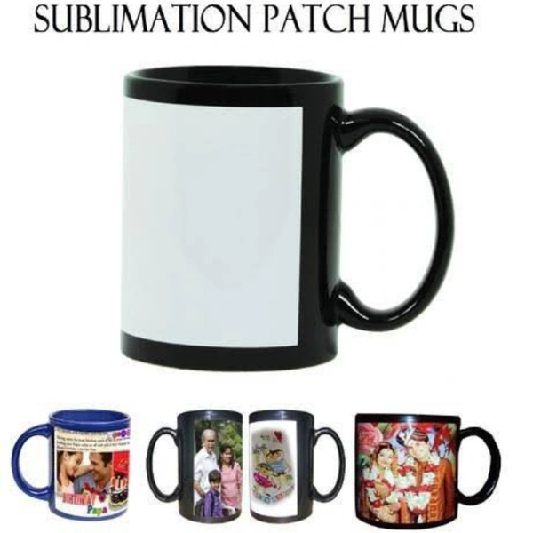 Black Patch Mug