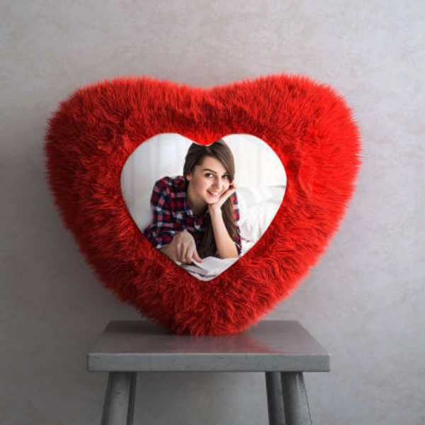 Heart Fur Cushion