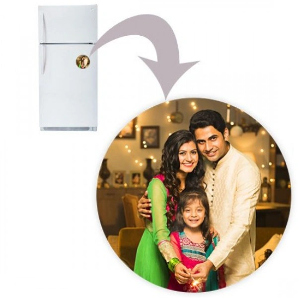 Fridge Magnet - Round/Circle