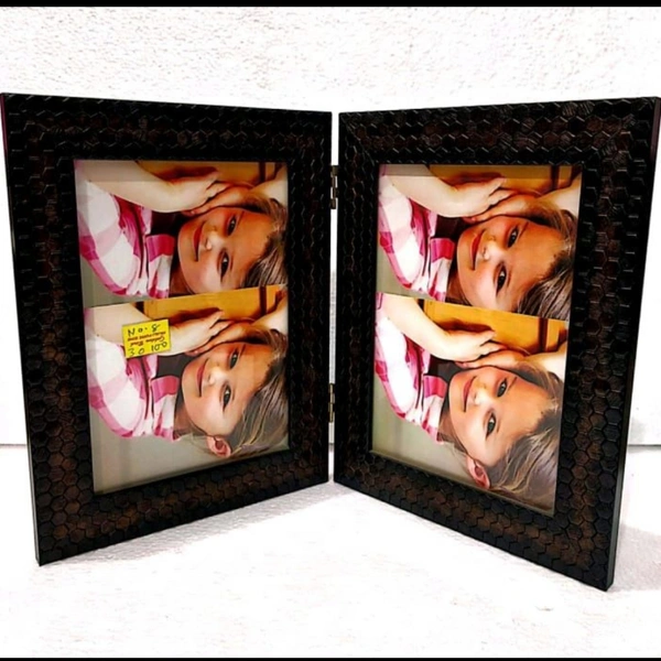 Wooden Photo Frame (2 Pics)