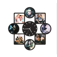 Collage Frame With Clock