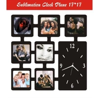 Collage Frame With Clock