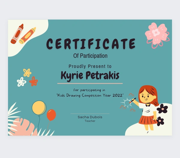 Certificate Print
