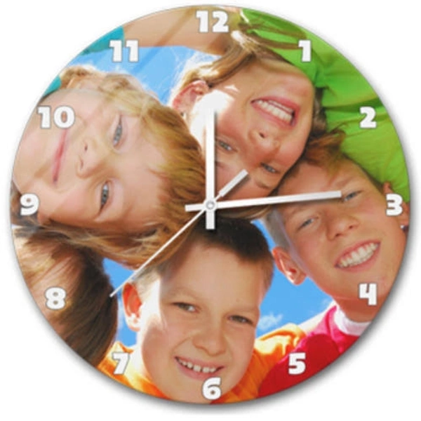 Wooden Wall Clock - Round