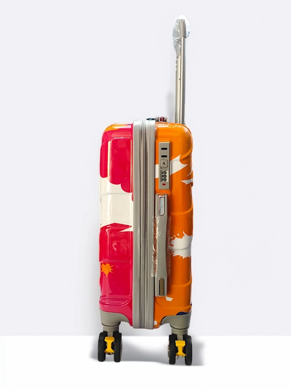 Imported Premium Polycarbonate Hard Shell Trolley Bag – Scratch Resistant, 360° Spinner Wheels, Lightweight & Durable - Small (20inch)